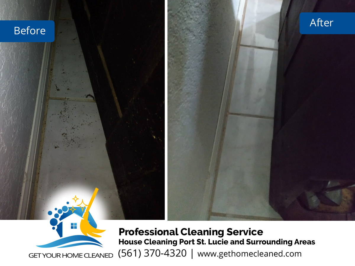 Dirt Cleaning Services - Before and After Pictures